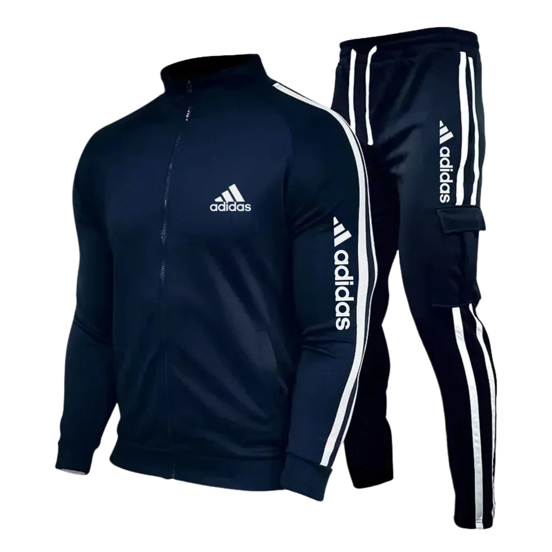 Casual Sports Tracksuit with Zip Closure — LIQUIDATION PRICE