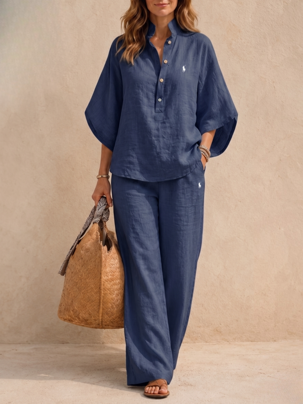 Soft Linen Lounge Set — LIQUIDATION PRICE