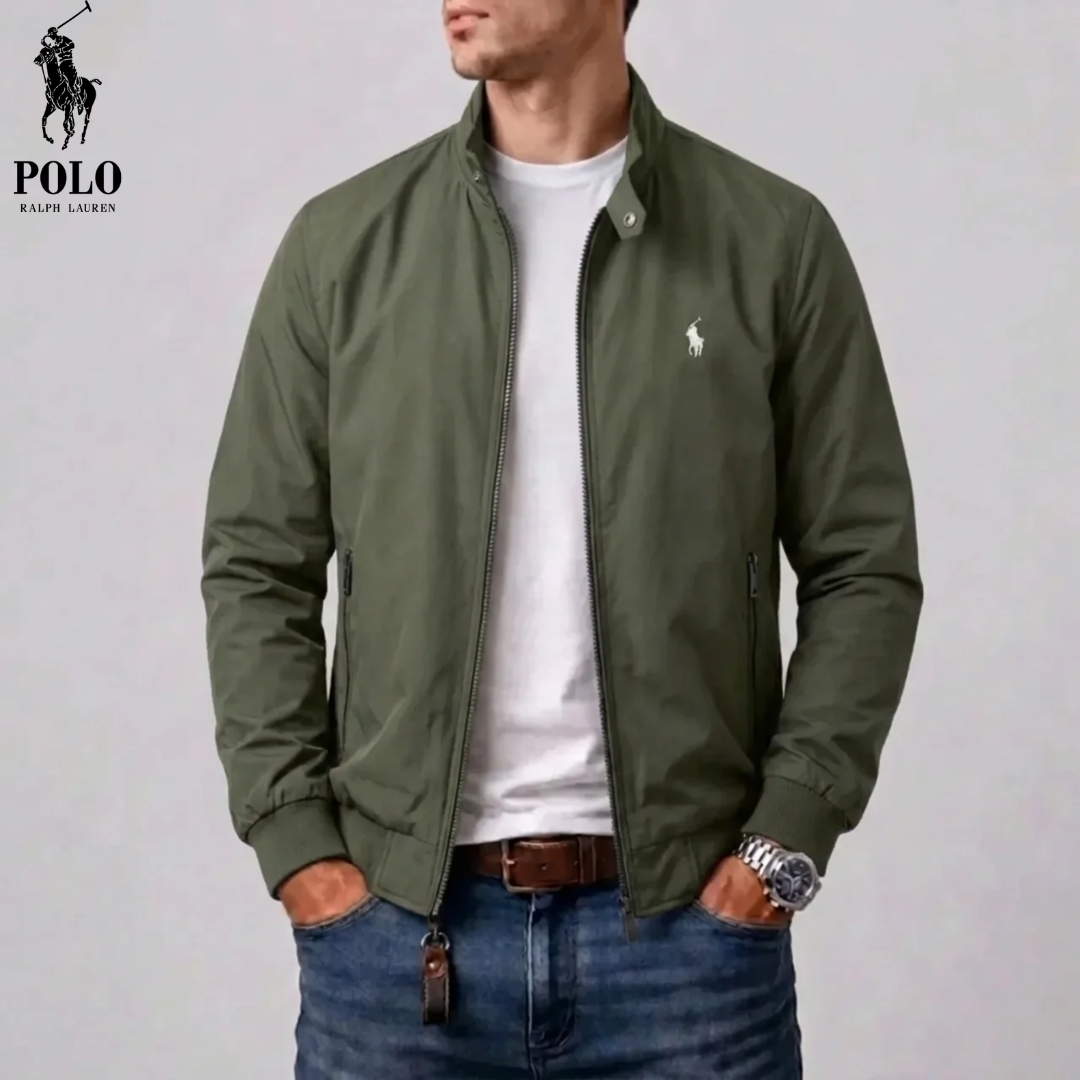Men's Stand-Collar Full-Zip Jacket