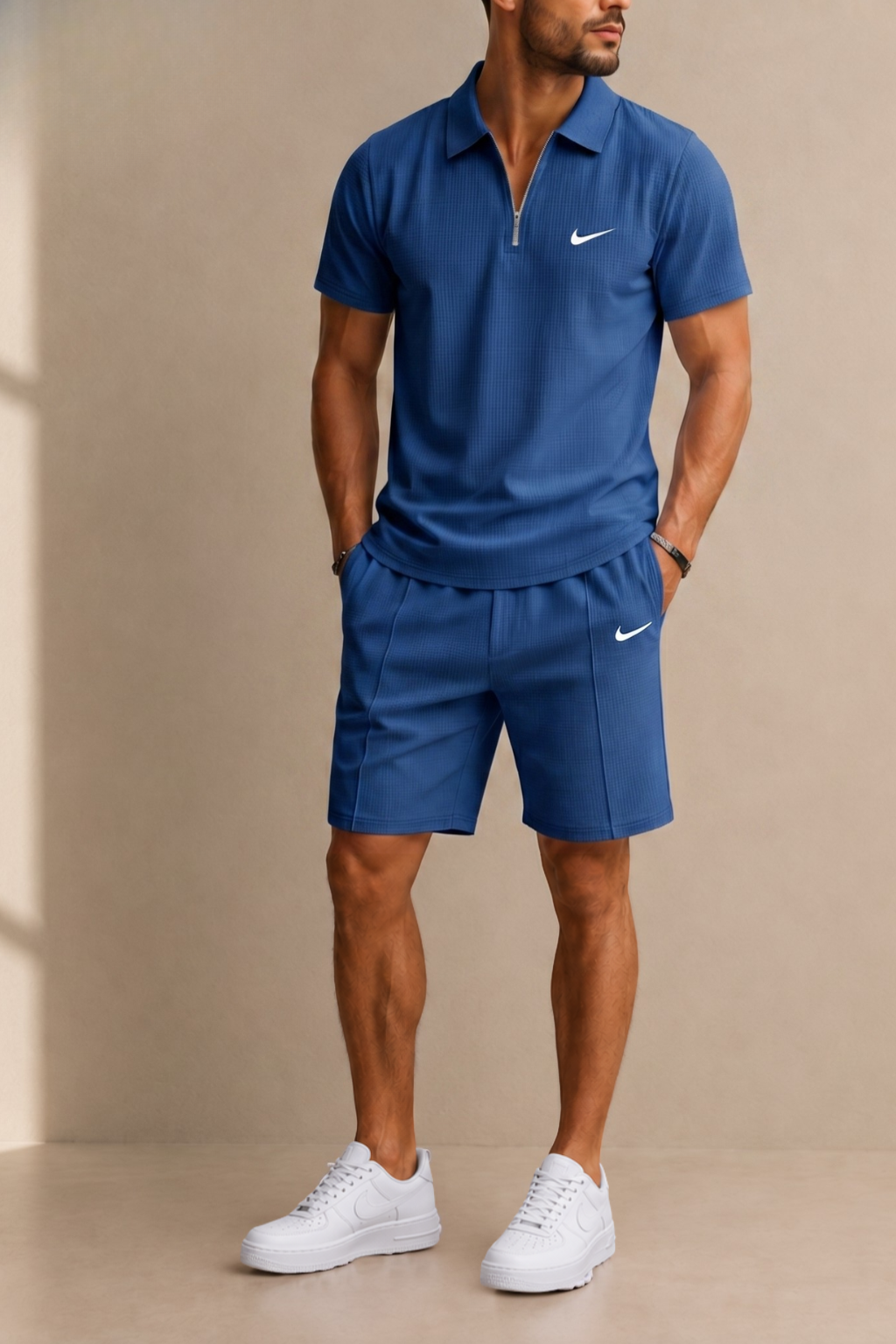Aero-Grid Quarter-Zip Set — LIQUIDATION PRICE
