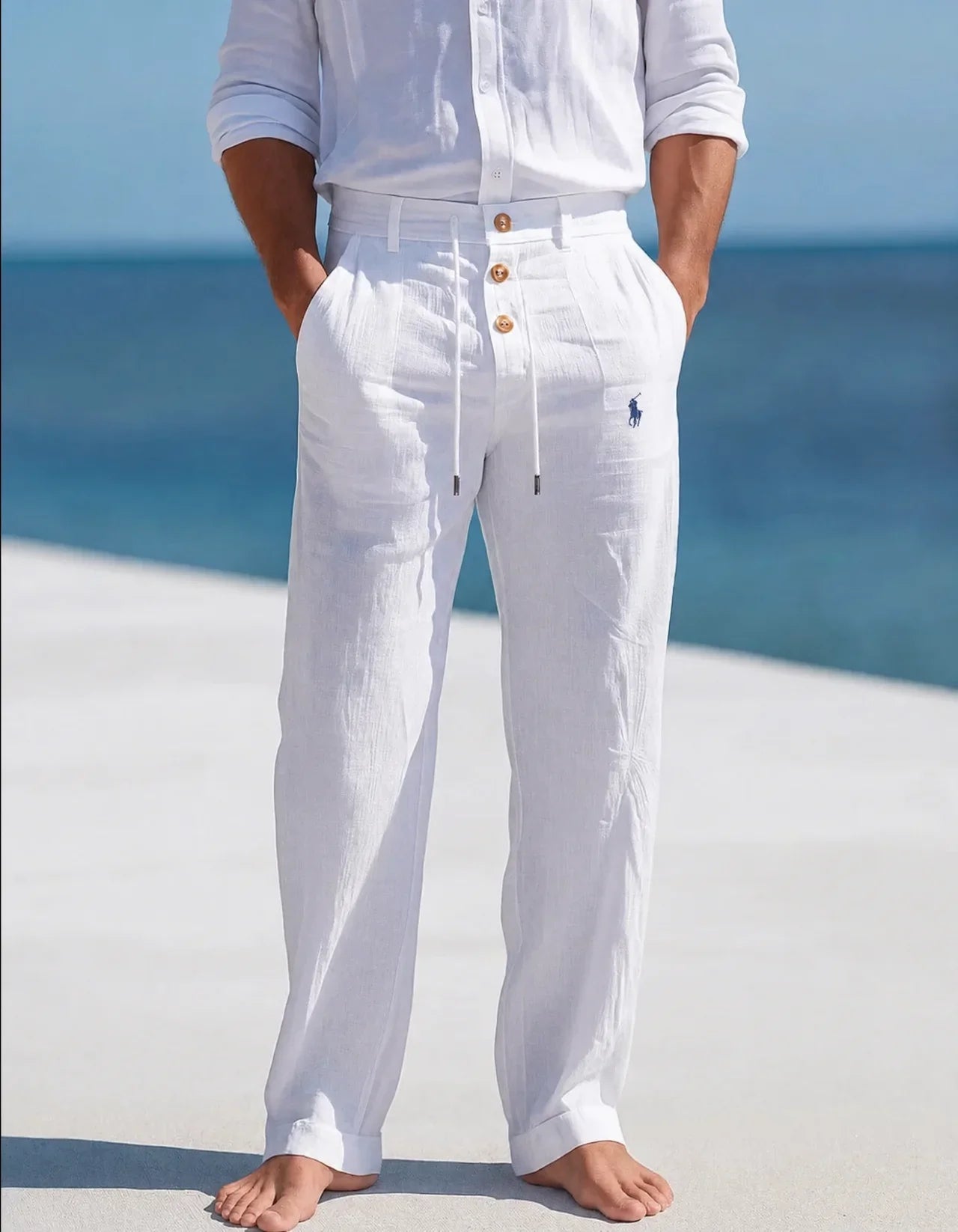 Linen Trousers for Men — LIQUIDATION PRICE