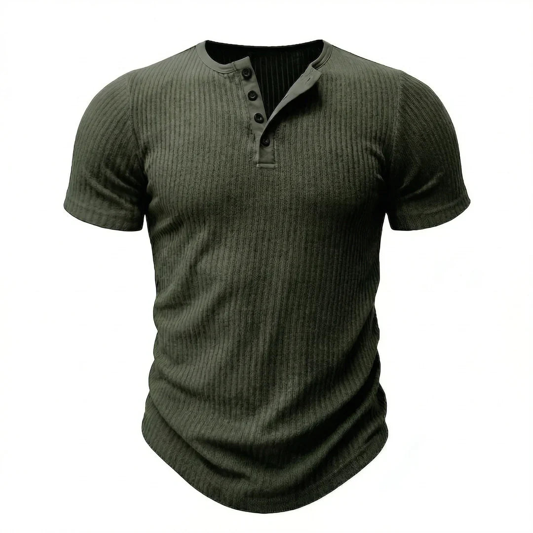 Siena - Men's Ultra Comfortable Henley Shirt