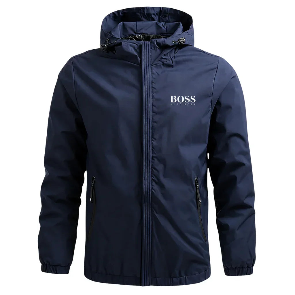 BOSS™ Premium Hooded Windbreaker Jacket