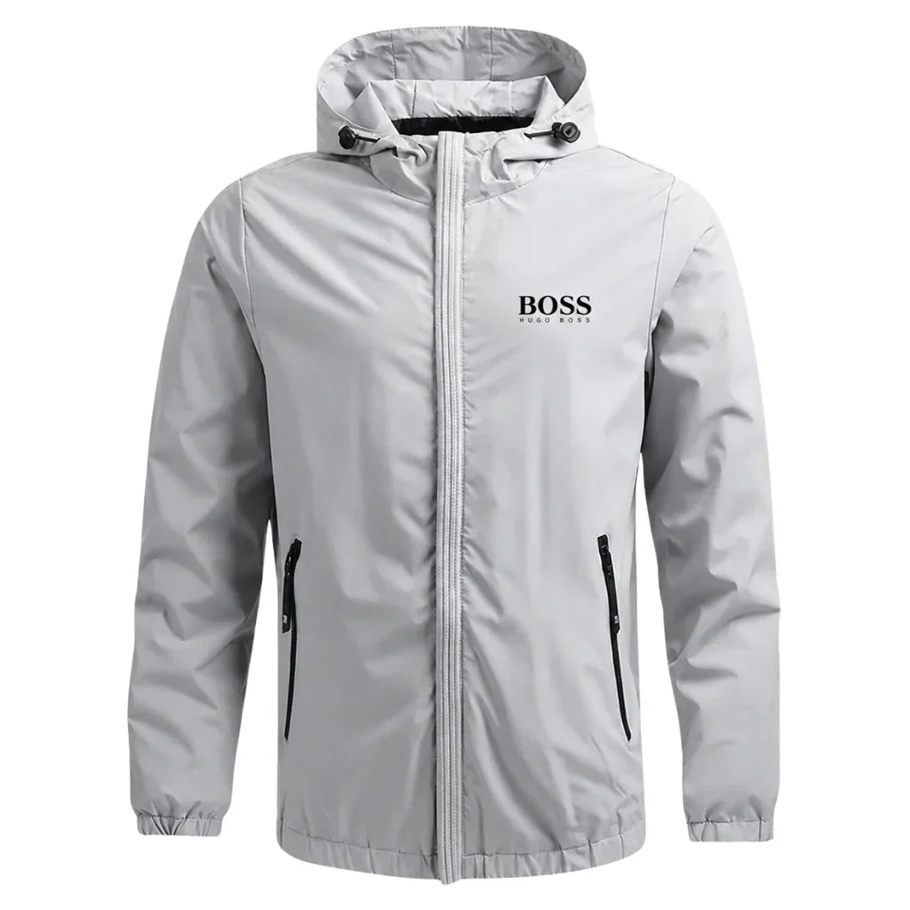 BOSS™ Premium Hooded Windbreaker Jacket