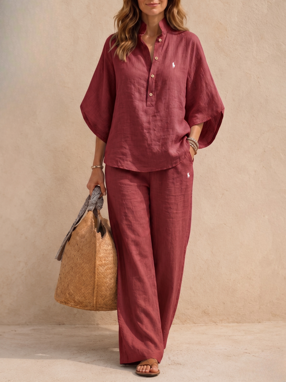 Soft Linen Lounge Set  — LIQUIDATION PRICE