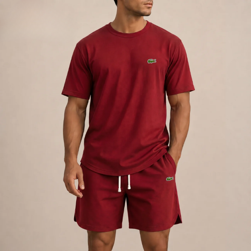 Burgundy Summer Co-Ord Set