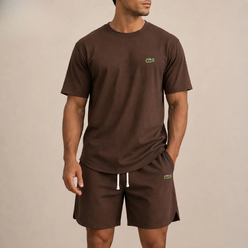 Brown Summer Co-Ord Set