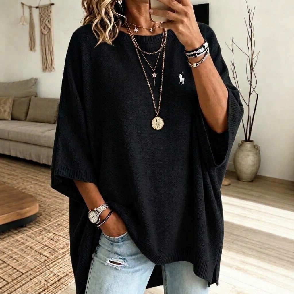 Women's Casual Oversized Knit Top